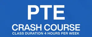 PTE – Crash Course 4 hr/week